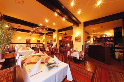 Restaurace Tarouca v Parkhotelu Průhonice - s krbem, letní zahrádkou a výbornou kuchyní